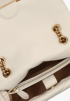 witte pinko schoudertas love puff mini