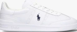 witte polo ralph lauren lage sneakers hrt aera pp low top lace