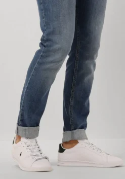 witte polo ralph lauren lage sneakers hrt court ii