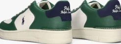witte polo ralph lauren lage sneakers masters crt