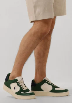 witte polo ralph lauren lage sneakers masters crt