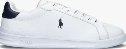 witte polo ralph lauren lage sneakers hrt court ii