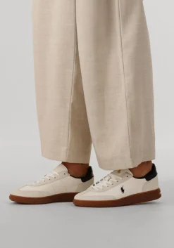 witte polo ralph lauren lage sneakers bedford pp sneakers low top lace d