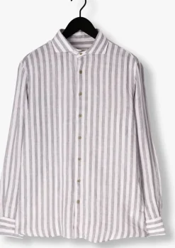 witte profuomo klassiek overhemd shirt x-cutaway linen