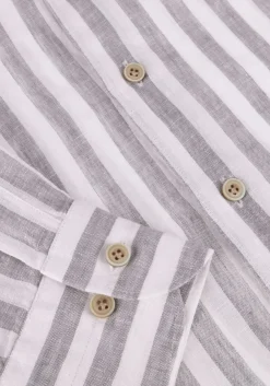 witte profuomo klassiek overhemd shirt x-cutaway linen