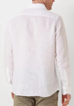 witte profuomo klassiek overhemd shirt x-cutaway linen
