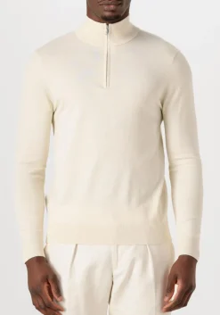 witte profuomo trui half zip luxury basic