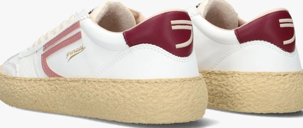 witte puraai lage sneakers 1.01 vintage