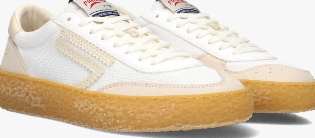 witte puraai lage sneakers 4.05 polly 1