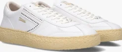 witte puraai lage sneakers 1.01 stud
