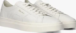 witte santoni lage sneakers dbs