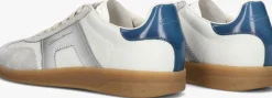 witte santoni lage sneakers dbs olympic