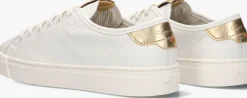 witte santoni lage sneakers volee w
