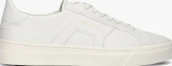 witte santoni lage sneakers dbs2