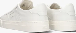 witte santoni lage sneakers gloria 21779