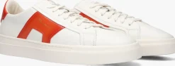 witte santoni lage sneakers gloria 21779