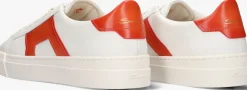witte santoni lage sneakers gloria 21779