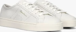 witte santoni sneakers dbs zoom