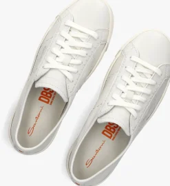witte santoni sneakers dbs zoom