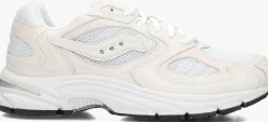 witte saucony lage sneakers grid jazz 9