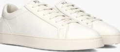 witte tod's lage sneakers allacciata cassetta 04l