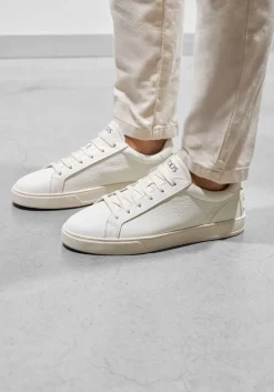 witte tod's lage sneakers allacciata cassetta 04l