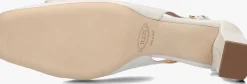 witte tod's pumps barretta attacchi