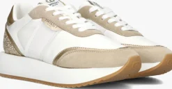 witte twinset milano lage sneakers 251tcp022