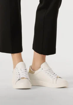 witte twinset milano lage sneakers 251tcp048