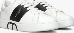 witte twinset milano lage sneakers 241tcp010