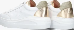 witte unisa lage sneakers fraile