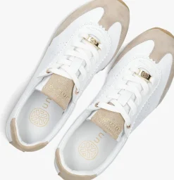 witte unisa lage sneakers dara