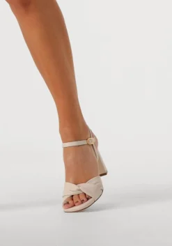 witte unisa sandalen met hak medway