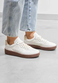 witte veja lage sneakers v-90 zz