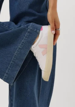 witte veja lage sneakers campo