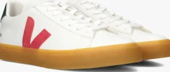 witte veja lage sneakers campo