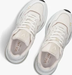 witte via vai lage sneakers vesper kelsey
