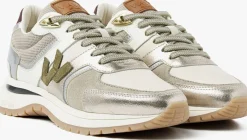 witte via vai lage sneakers usher davina