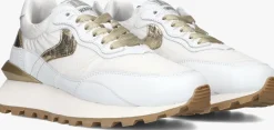 witte voile blanche lage sneakers qwark hype woman