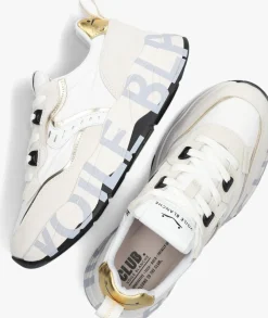 witte voile blanche lage sneakers club105
