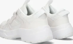 witte woden lage sneakers sif reflective