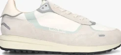 witte woolrich lage sneakers retro sneaker man