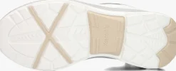 witte xsensible lage sneakers 34000.5