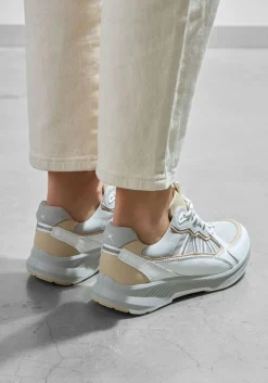 witte xsensible lage sneakers 34000.5