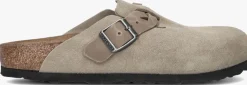 zand birkenstock instappers boston braided