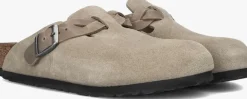 zand birkenstock instappers boston braided