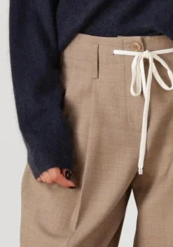 zand cambio wijde broek addison