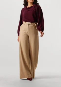 zand caroline biss wijde broek 4531