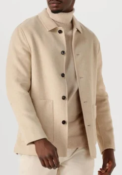 zand profuomo overshirt overshirt wool button