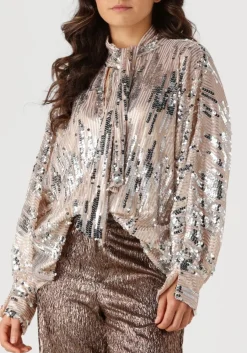 zilveren amaya amsterdam blouses glitter blouse